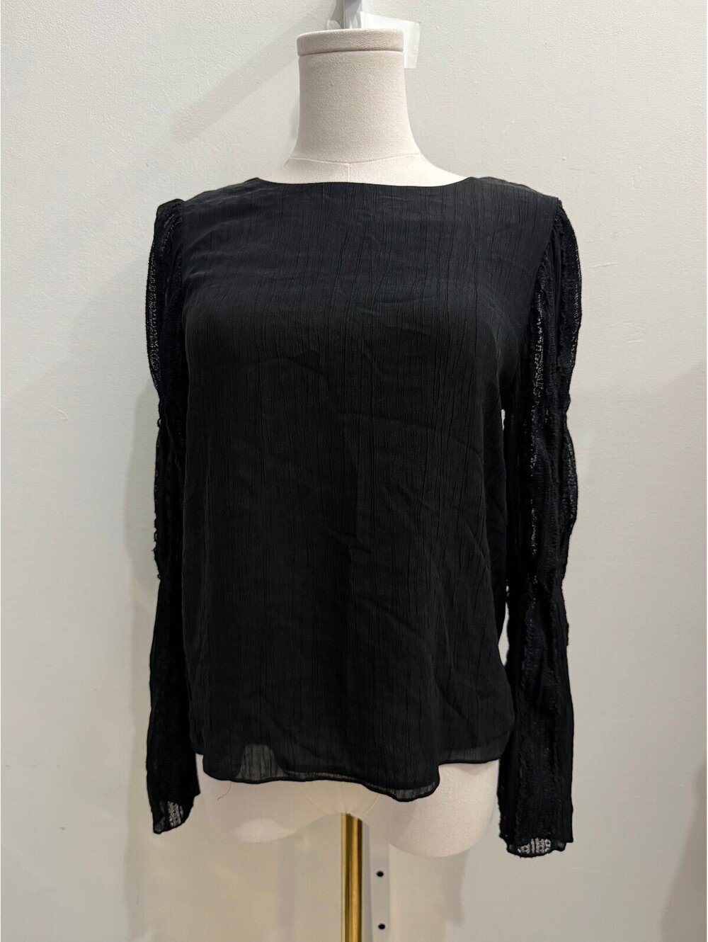 Club Monaco poly crepe blouse